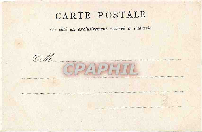 CPA Institut Paris  — Rückseite