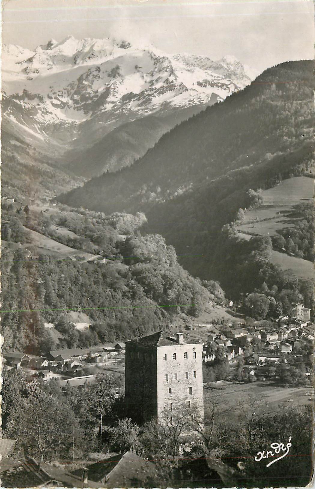 Allevard-les-Bains — La Tour du Treuïl et le Glacier du Gleyzin (2697 m.) — Edition d'Art Grenoble