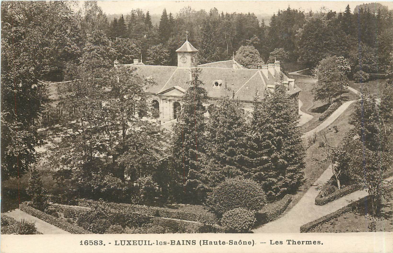 LUXEUIL-les-BAINS (Haute-Saône) — Les Thermes — éditeur anonyme, n° 16583