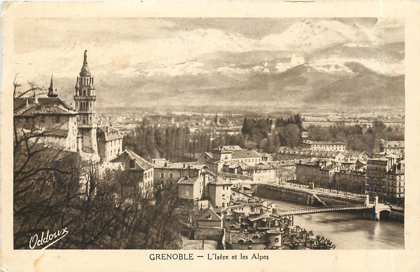 CPA Grenoble l'Isere et les Alpes 