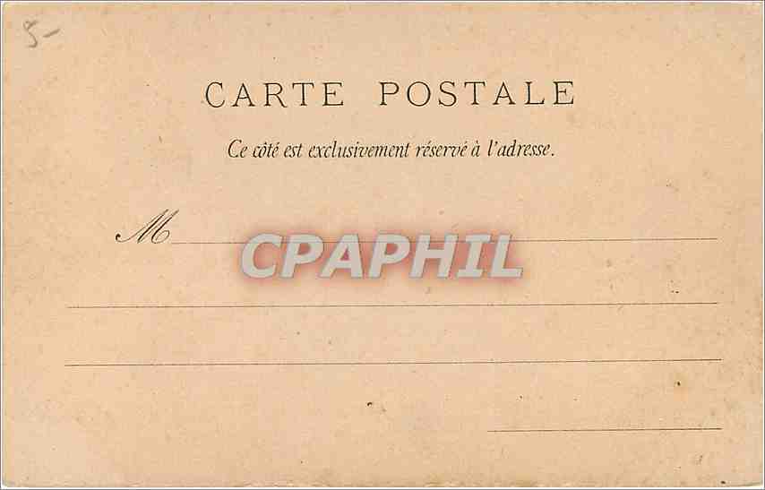 CPA Bonjour Voisine  — Rückseite