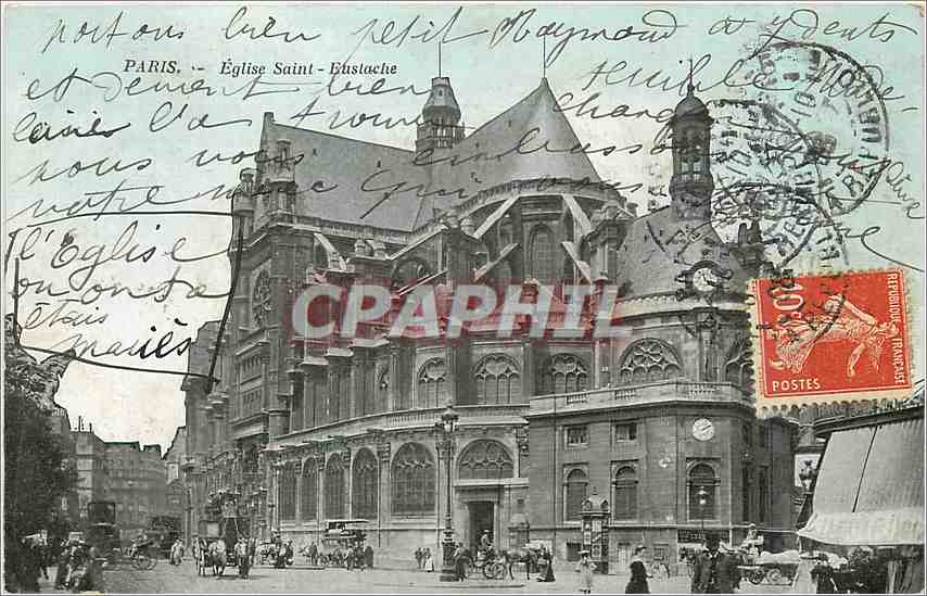 CPA Paris Eglise Saint Eustache 