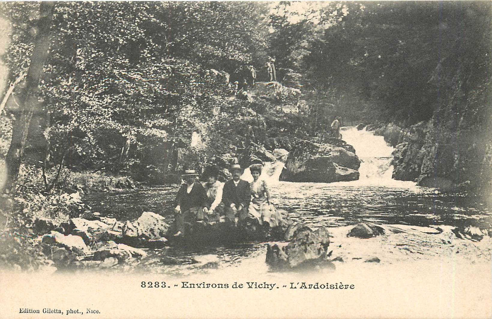 CPA Environs de Vichy l'ardoisiere 