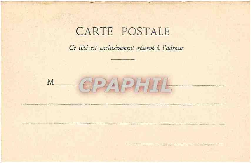 CPA Environs de Vichy l'ardoisiere  — Verso