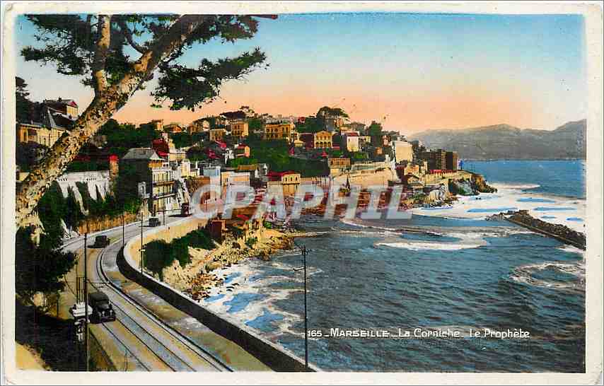 CPA Marseille la corniche le prophete 