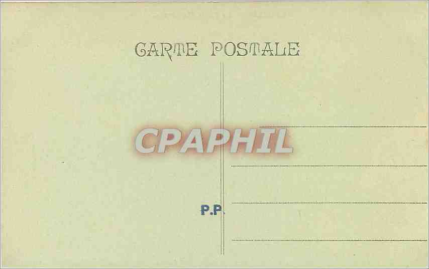 CPA Marseille la pointe Maldorme et les Iles  — Verso