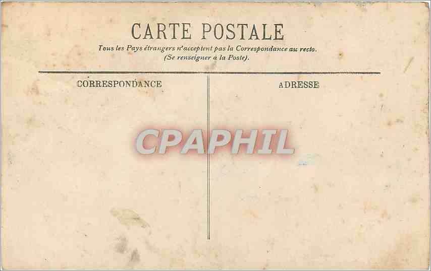 CPA Brest le Port de Guerre et l'Arsenal  Bateaux — Rückseite