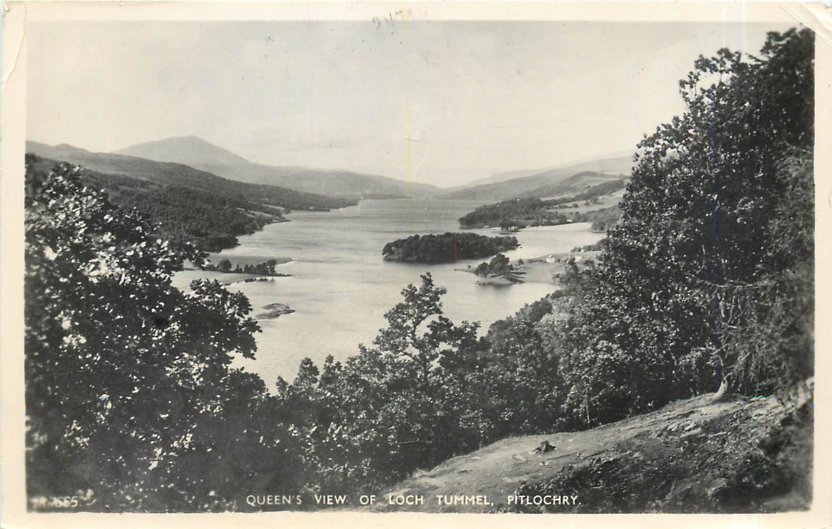 CPA Queen's view of Loch Tummel Pitlochry 