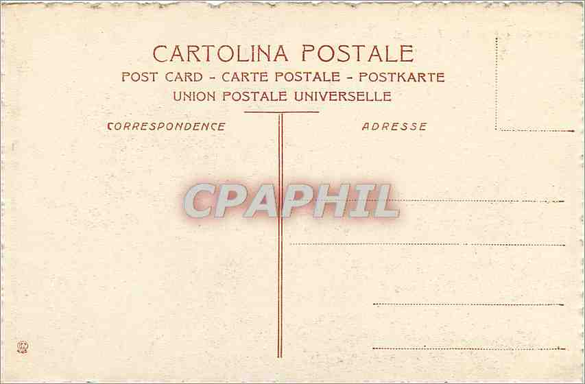 CPA Venezia Molo dalla Riva degli Schiavoni Bateaux Barques — Rückseite