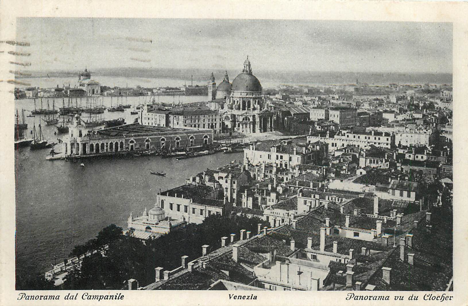 CPA Panorama dal Campanile Venezia panorama vu du clocher 