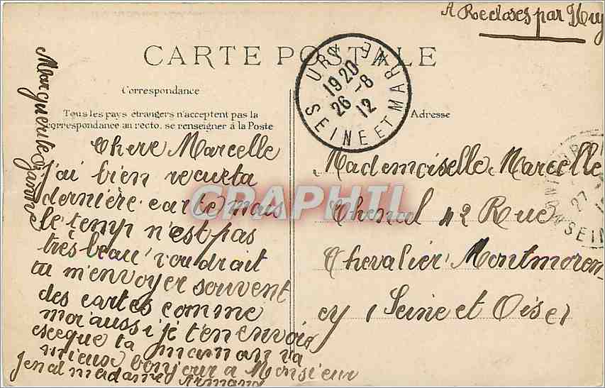Forêt de Fontainebleau — Rocher Saint-Germain — Verlag EID, Nr. 353 — Rückseite