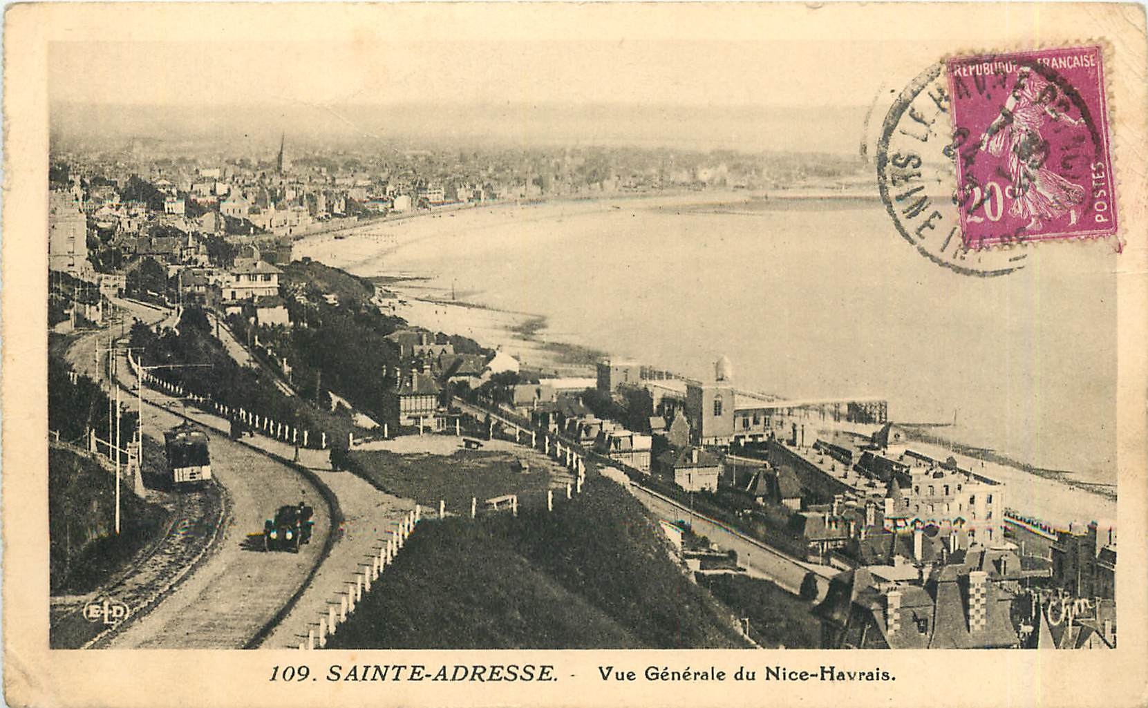 CPA Sainte Adresse vue generale du Nice Havrais 