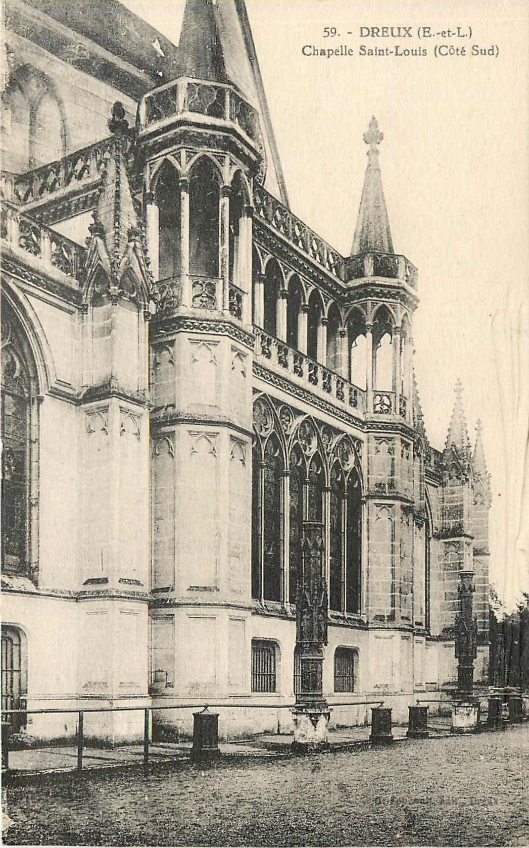 Dreux (E.-et-L.) — Chapelle Saint-Louis (Côté Sud) — n°59