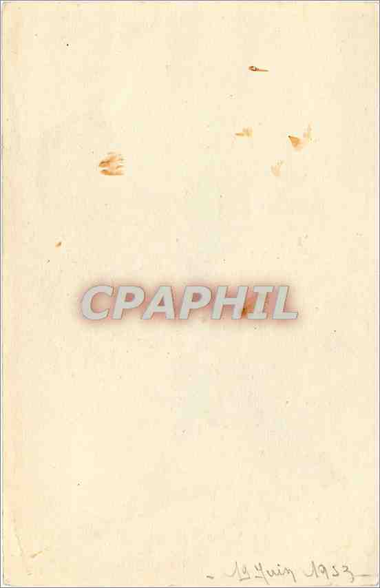 CPA Oiseau — Rückseite