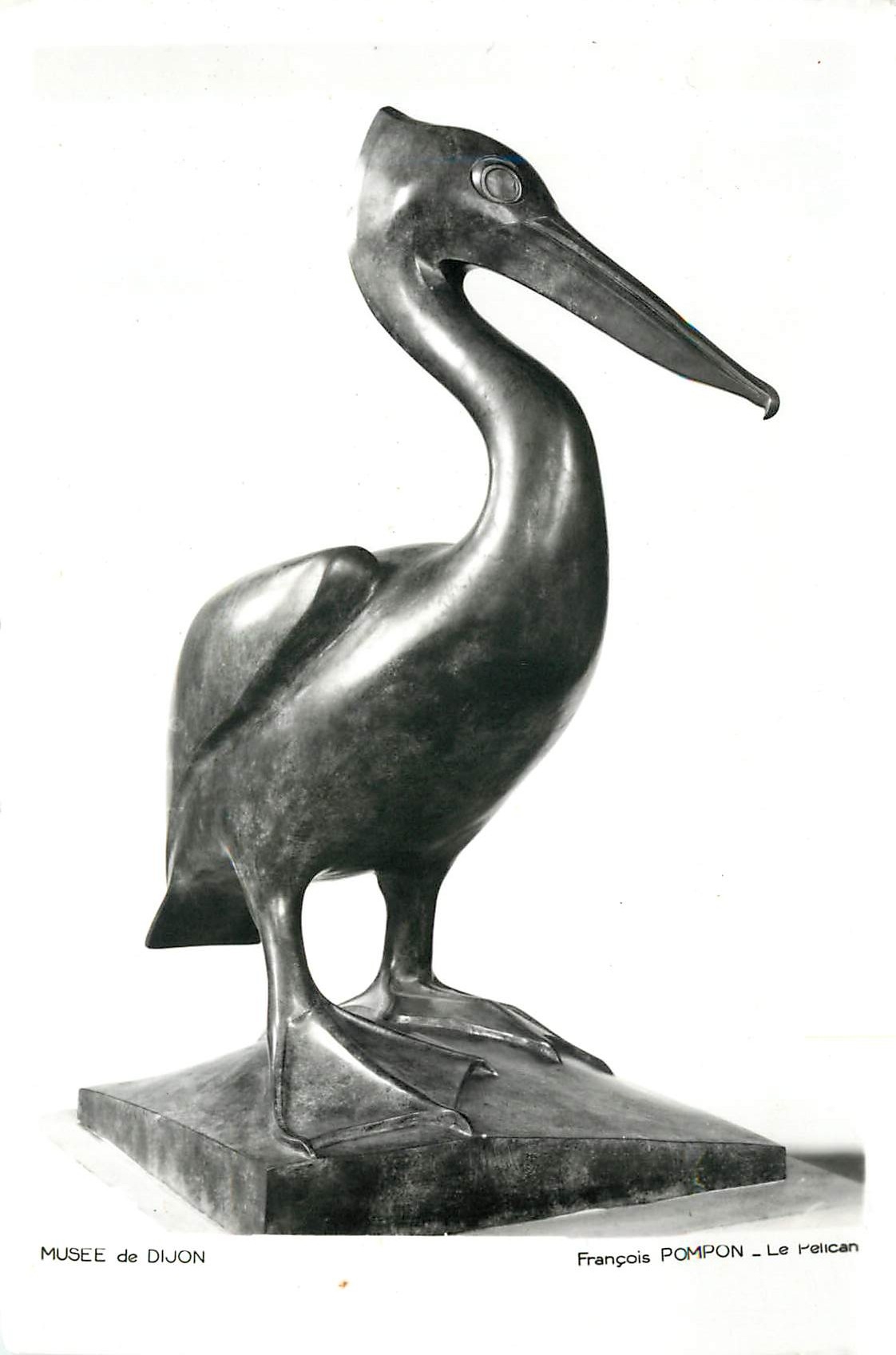 CPM Musee de Dijon Francois Pompon Le pelican