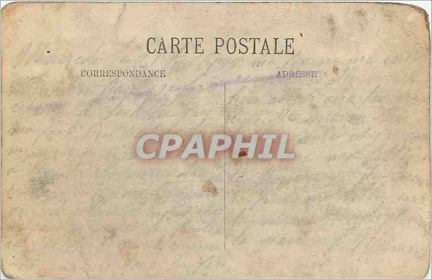 CPA Saint Omer le port au Lait  — Back