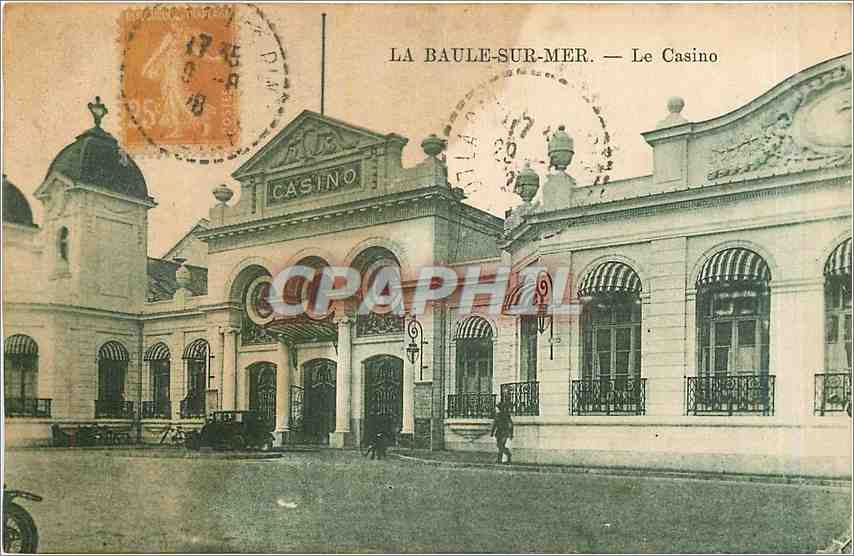 CPA La Baule sur mer le casino 