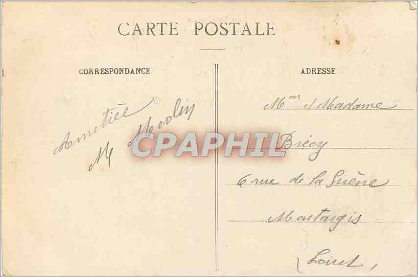 CPA Les Pyrenees Lourdes XI station du Calvaire  — Verso