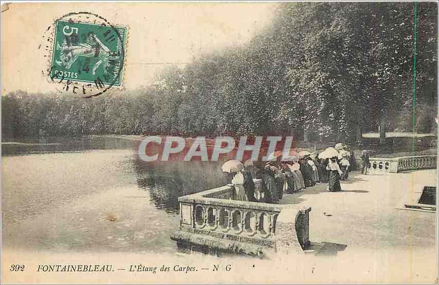Fontainebleau — L'Étang des Carpes — N G