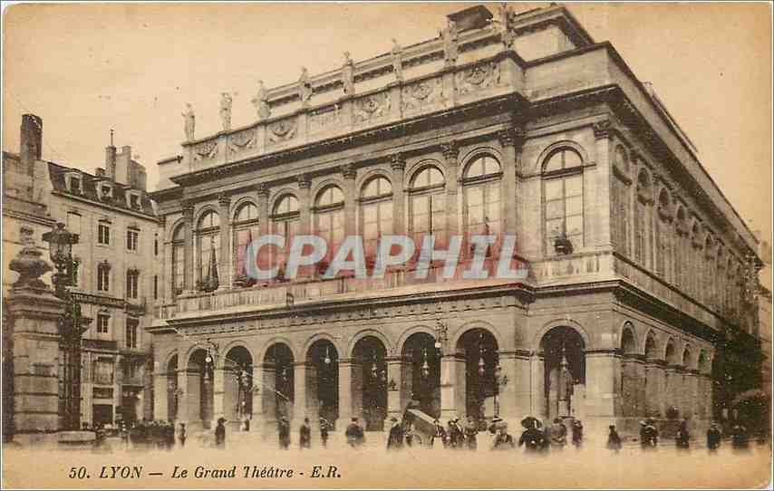 CPA Lyon le grand Theatre 