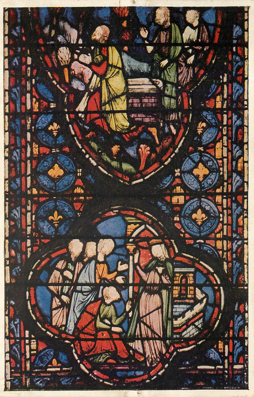 CPA Legende de la croix l'imperatrice Helene rassemble les Juifs de Jerusalem et les interroge le Ju