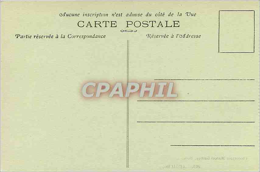 CPA Arcachon Gironde casino de la plage  — Rückseite