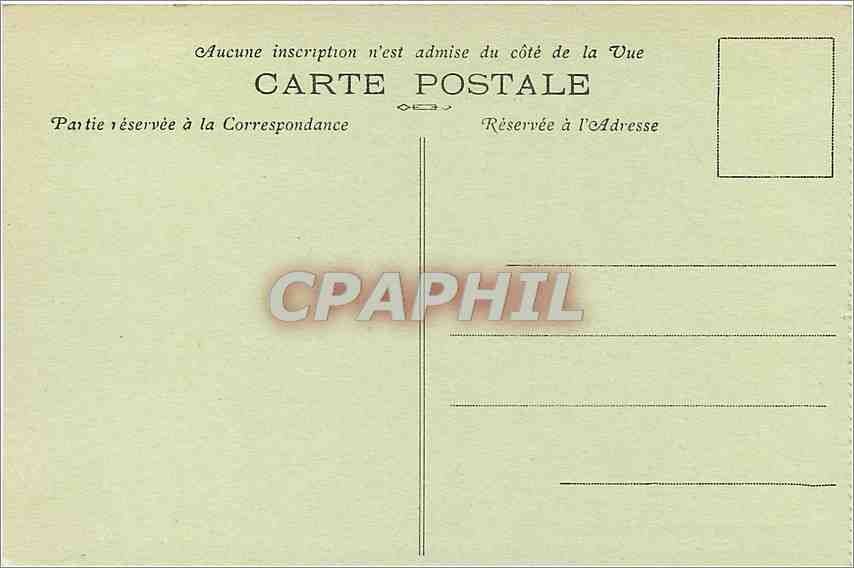 CPA Arcachon Gironde le boulevard promenade et ses palmiers  — Rückseite
