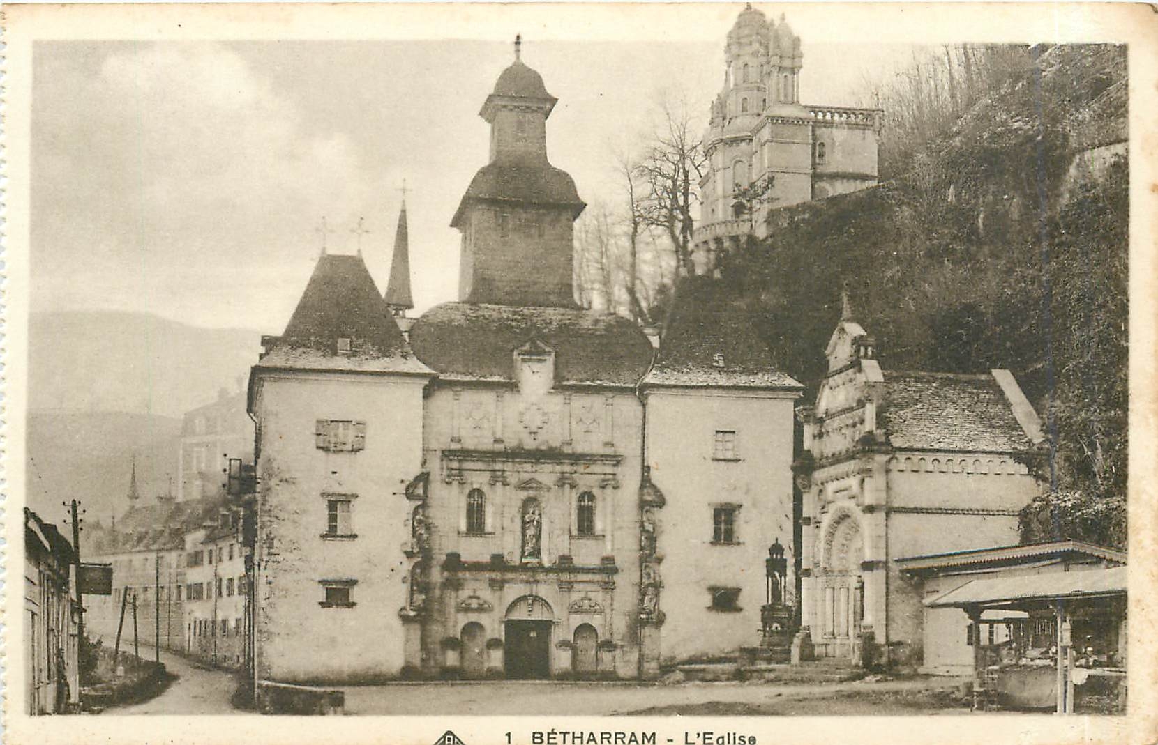 CPA Betharram l'eglise 