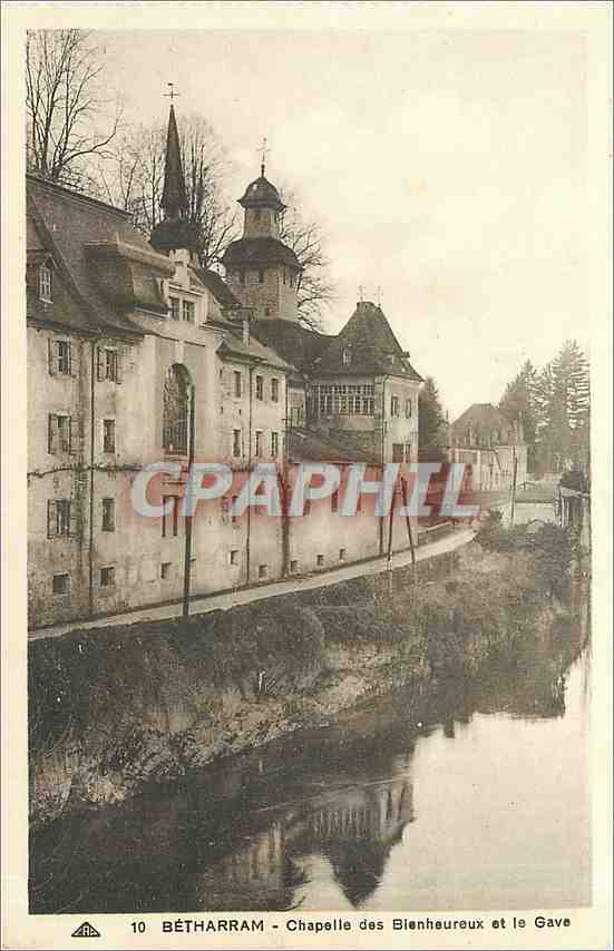 CPA Betharram chapelle des Bienheureux et le gave 