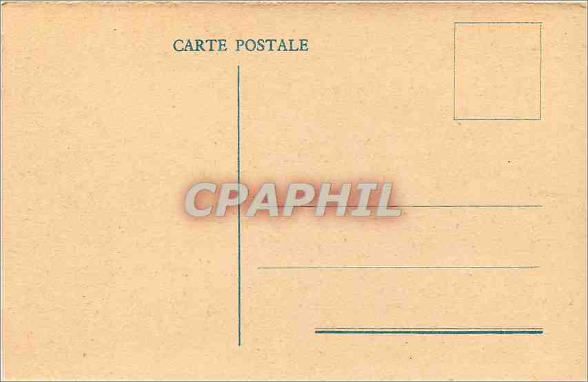 CPA Ostende monument Leopold  — Back