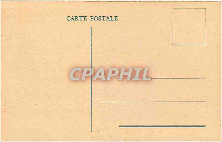 CPA Ostende la poste  — Rückseite
