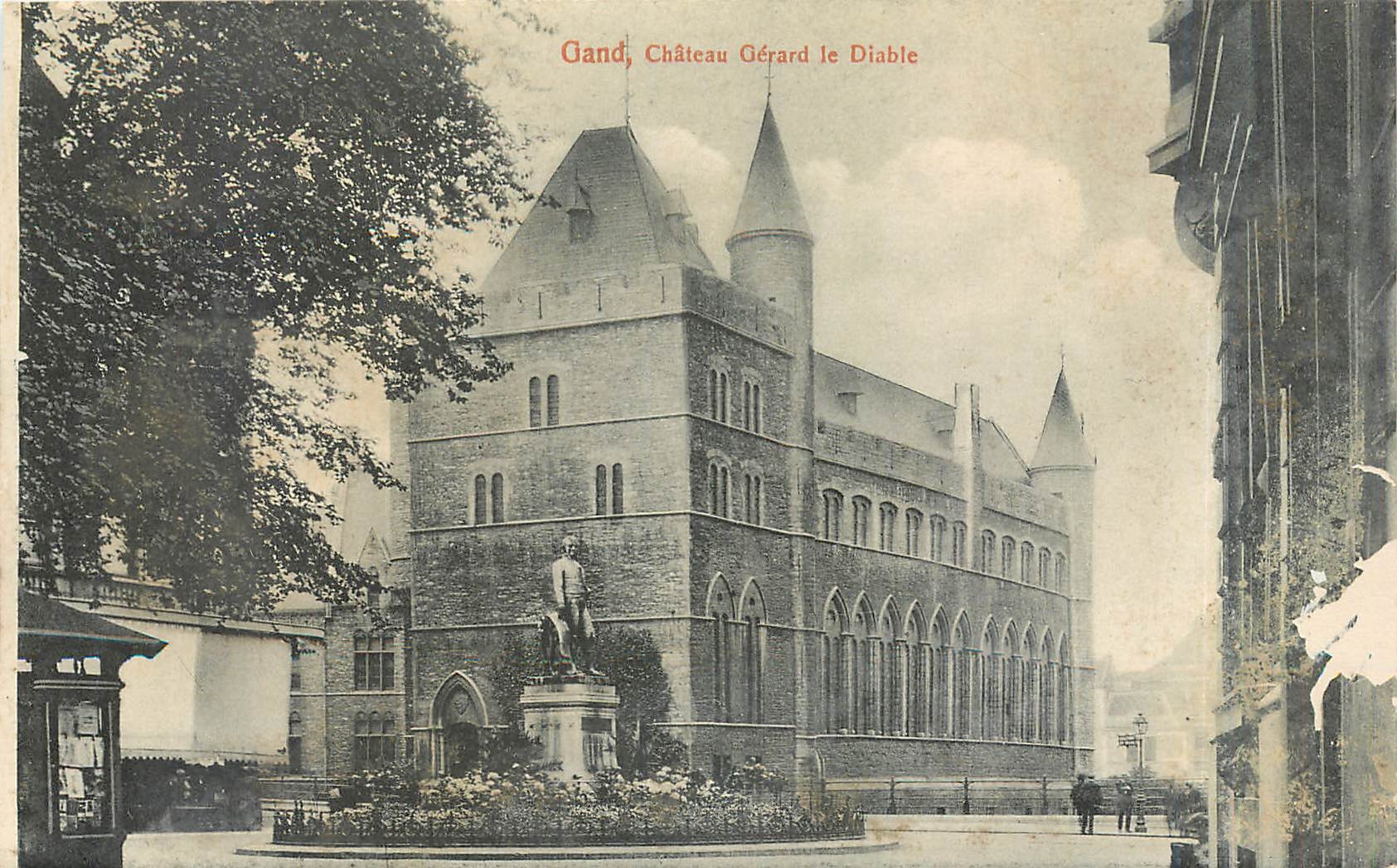 CPA Gand chateau Gerard le Diable 