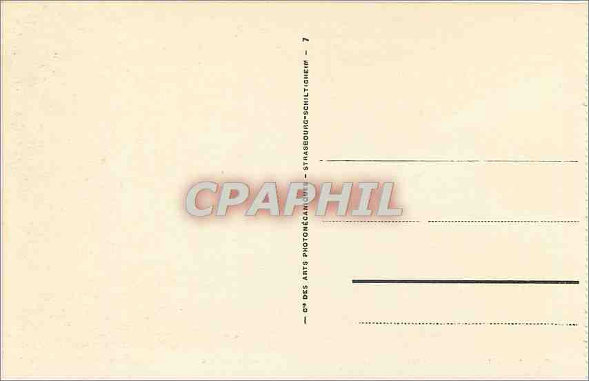 Pau - Le Château — La Chambre des Rois de Navarre dite de Henri IV — CPA PHIL n°17 — Verso