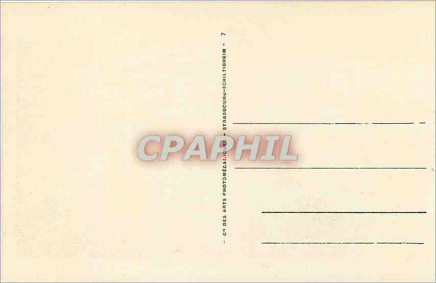 Boulevard des Pyrénées — Pau — éditeur CPAPHIL, n° 110 — Rückseite