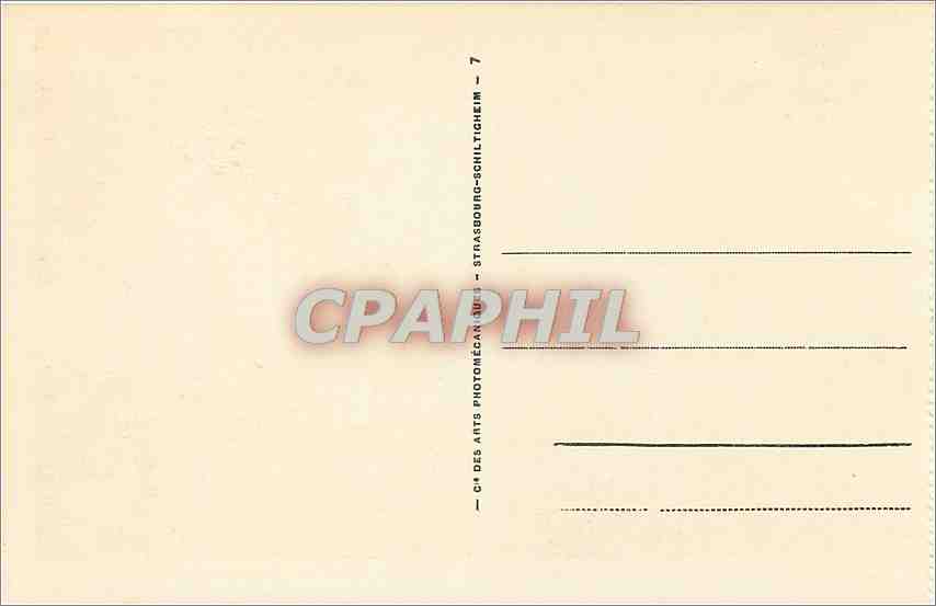 CPA Pau place Clemenceau le palais des Pyrenees  — Verso