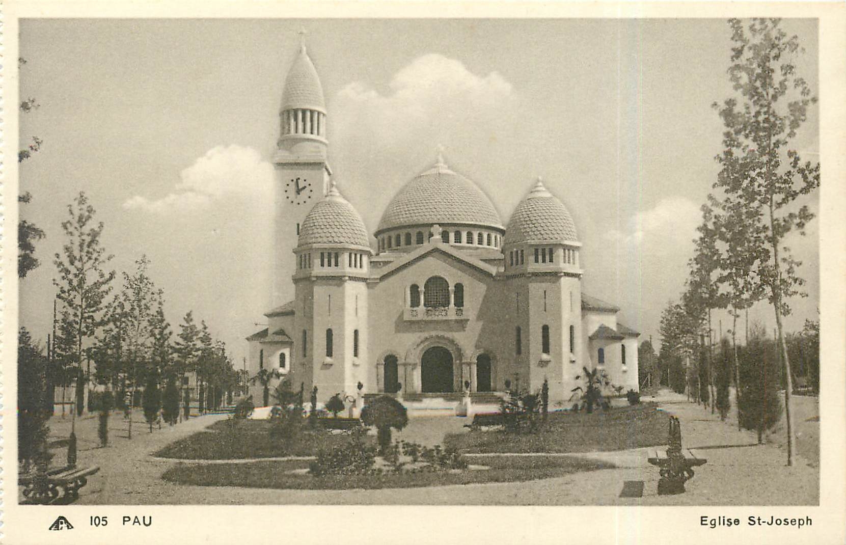 CPA Pau eglise St Joseph 