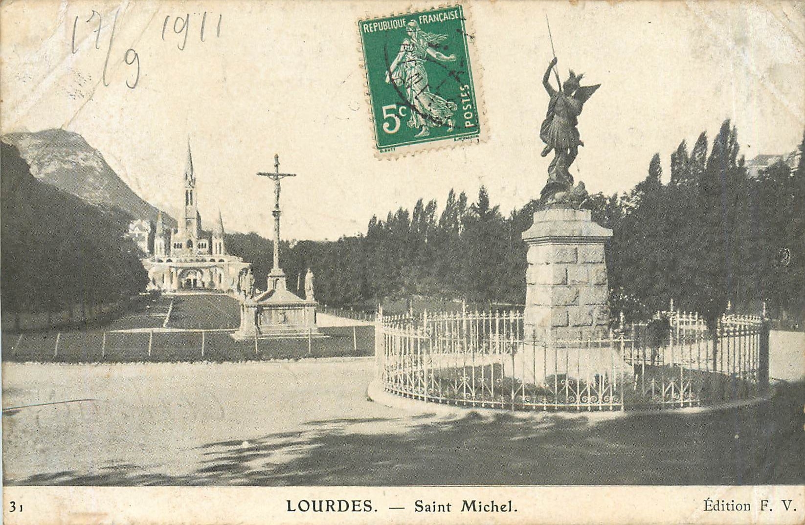 CPA Lourdes Saint Michel 