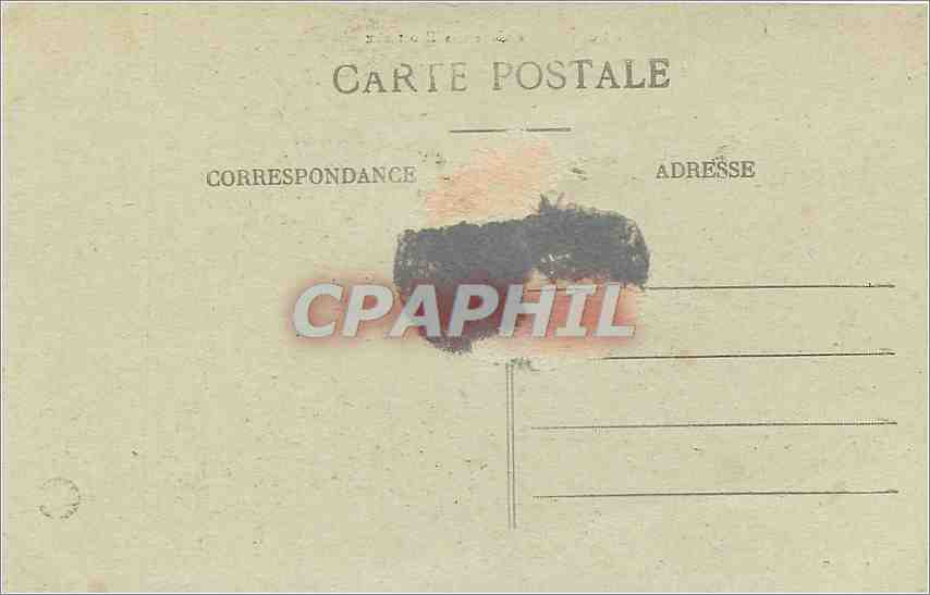 CPA Lyon la gare des Brotteaux  — Verso