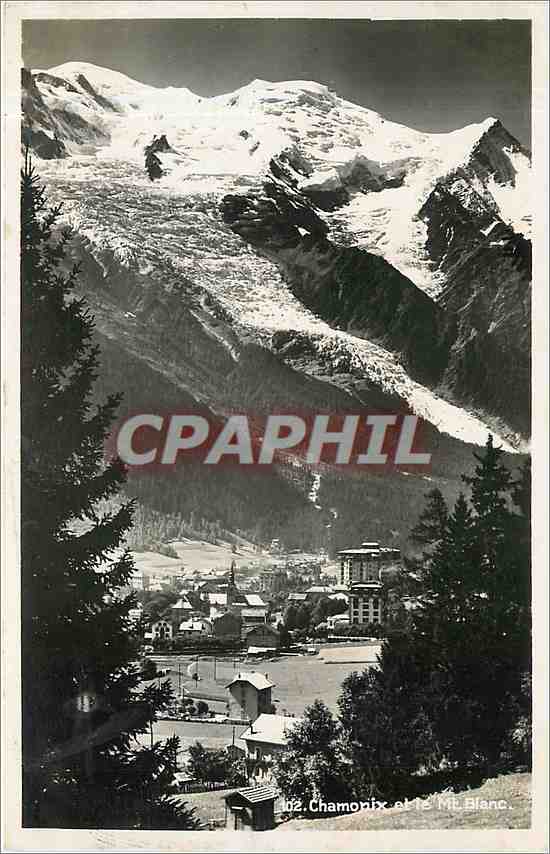 CPM Chamonix et le Mt Blanc 