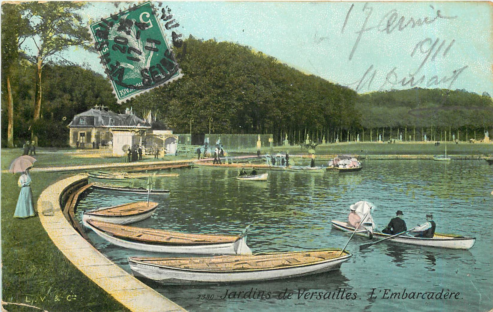 CPA Jardins de Versailles l'Embarcadere 