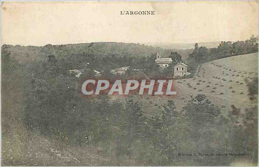 CPA L'Argonne 