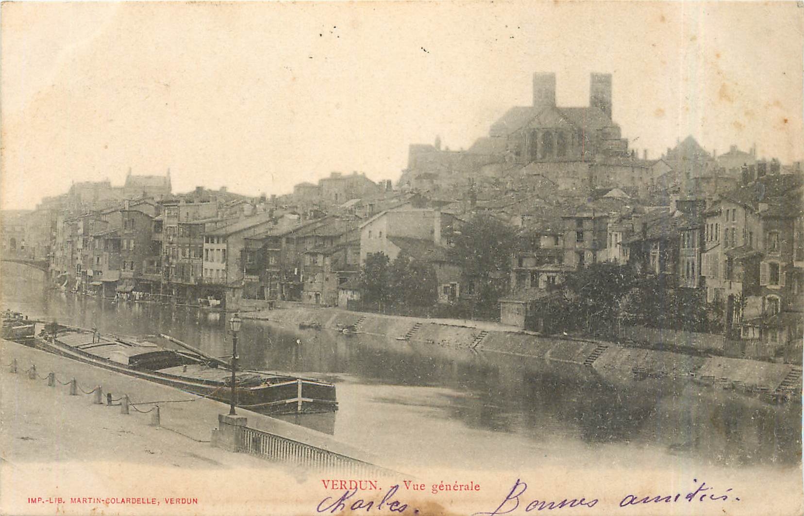 CPA Verdun vue generale 