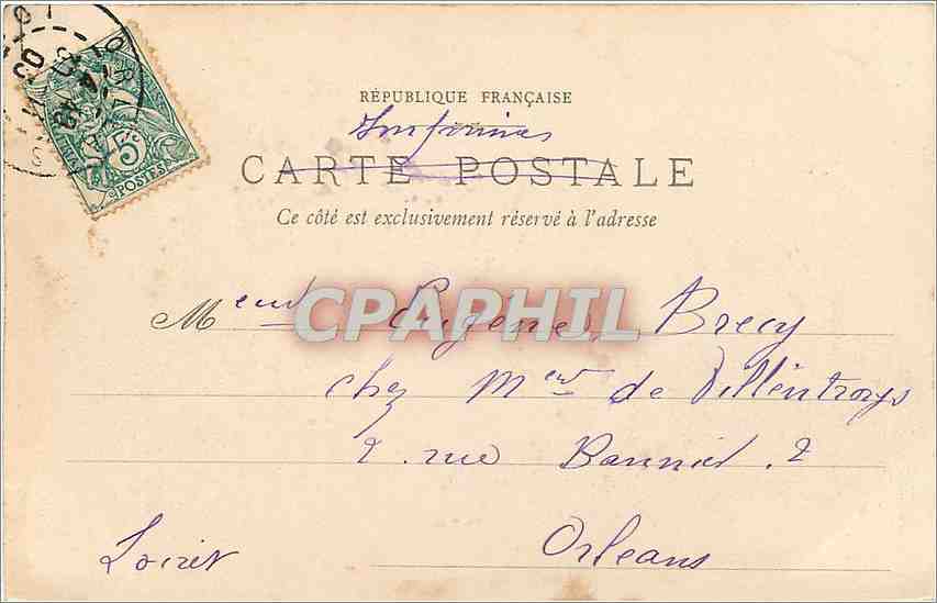 CPA Verdun vue generale  — Rückseite