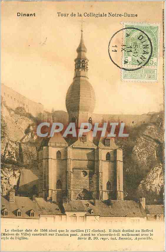CPA Dinant Tour de la Collegiale Notre Dame 