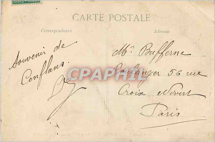 CPA Le Cure de Pontoise je vais dit il jeter mon bonner a celle qui a le plus trompe son mari  — Back