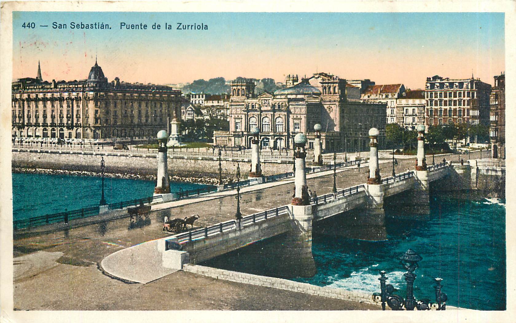 CPA San Sebastian Puente de la Zurriola 