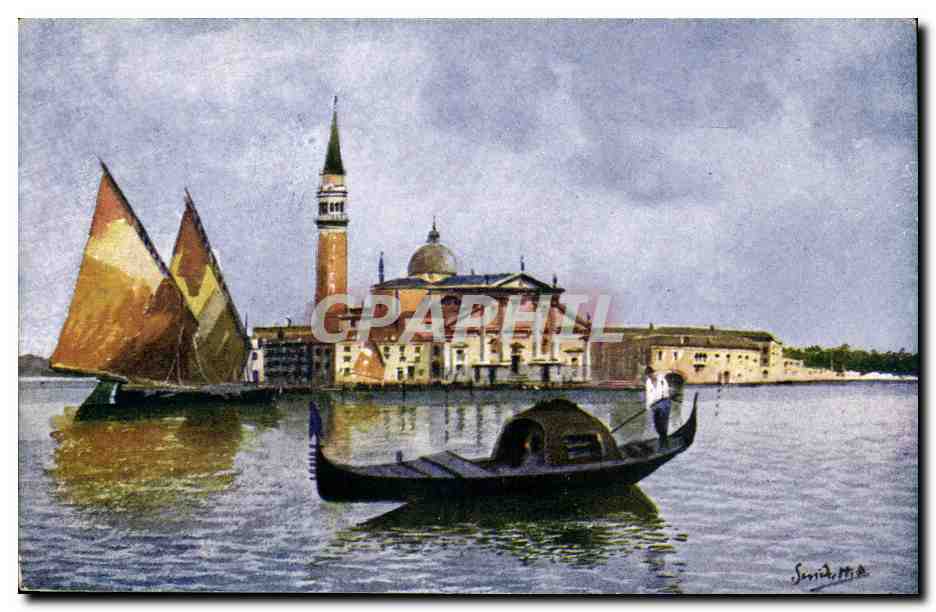 Italie ITalia CPA Venezia Isola San Giorgio (Venice venise)