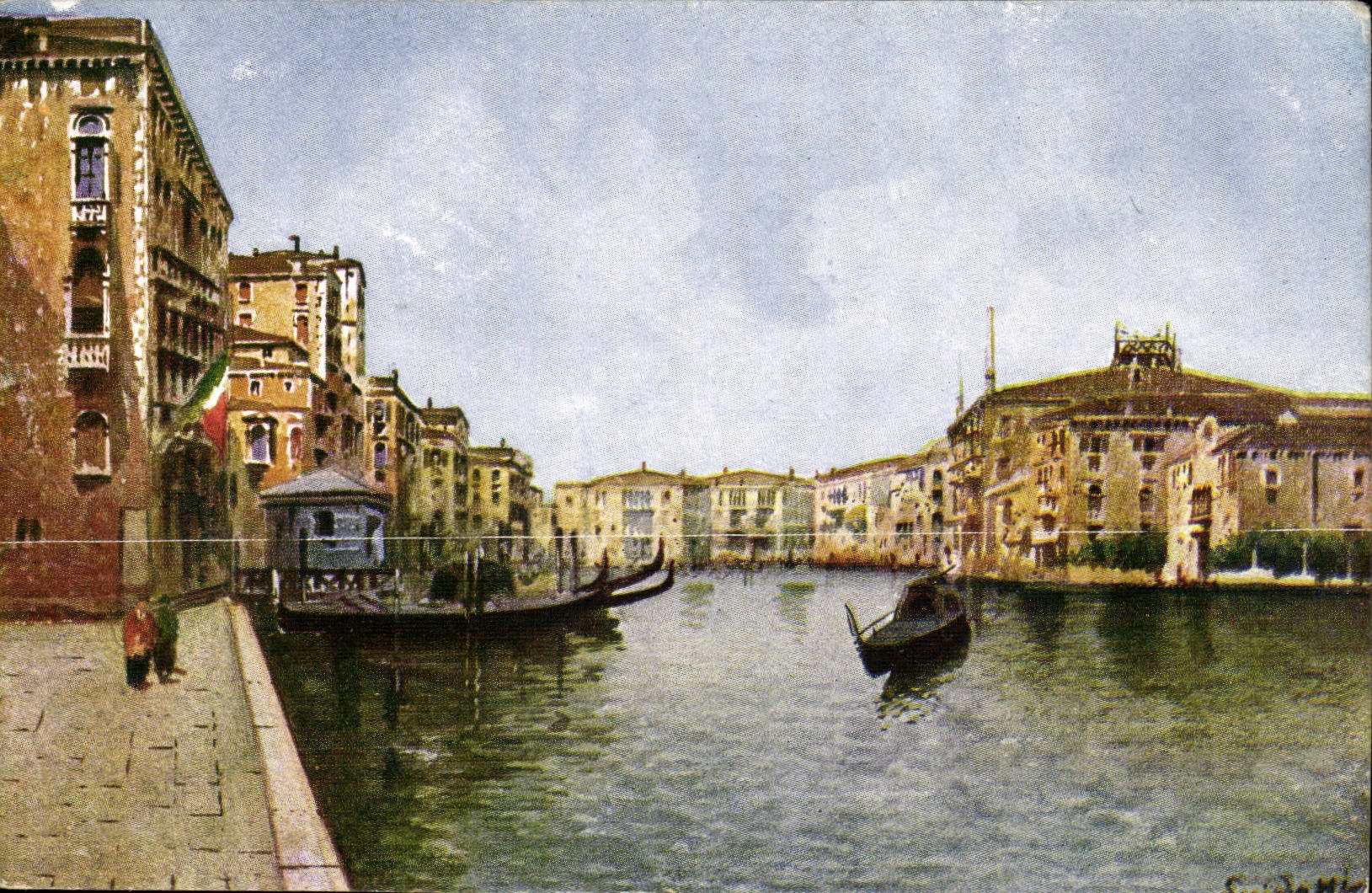 Italie ITalia CPA Venezia Canal Grande (Venice venise)