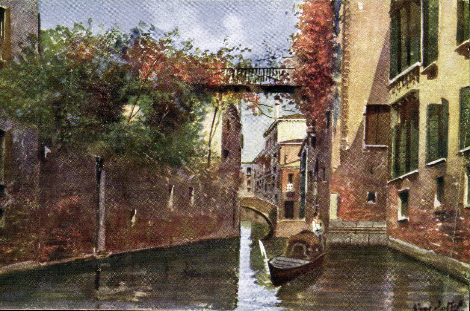 Italie Italia Venezia CPA Ria Albrizzi