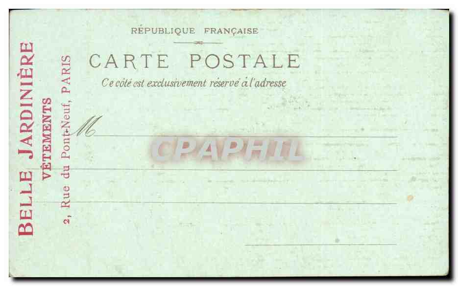 Paris (16eme) CPA Le tour du lac du bois de Boulogne (caleches) — Rückseite